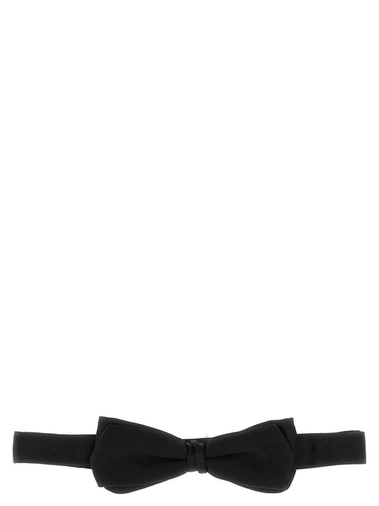 Silk Bow Tie Cravatte Nero