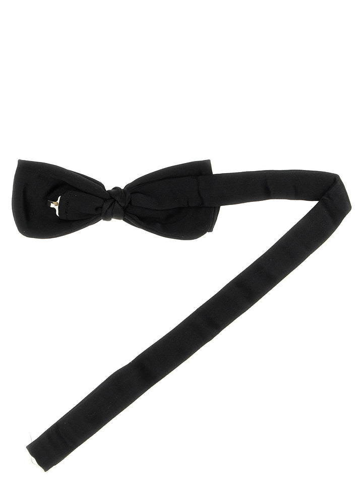 Pal Zileri Silk Bow Tie Cravatte - Nero | 292981d703356777d7b2dd549aa83917c48a6165