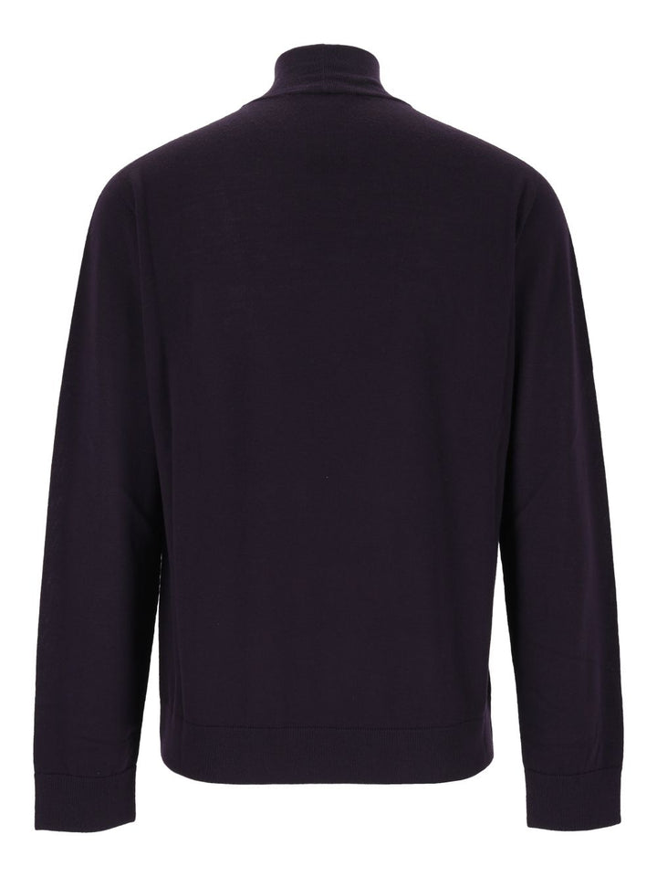 Giorgio Armani Wool Turtleneck Sweater Knitwear - Blu | 47f40c0cf2ef0e6dabd6ec0335217abde0133d36