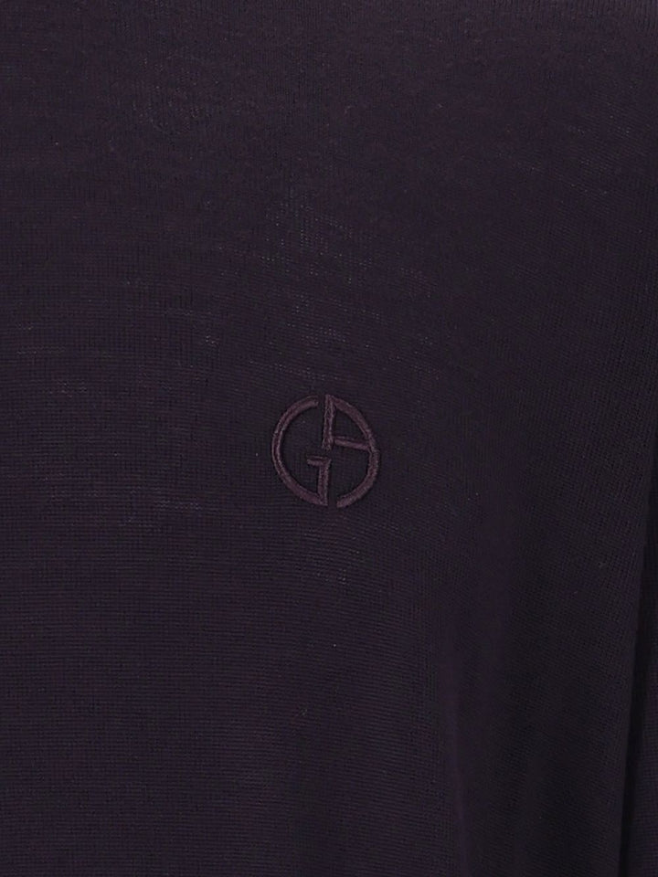 Giorgio Armani Wool Turtleneck Sweater Knitwear - Blu | 1ca78ba09293188da5370e341fe2688f92d3e3d1