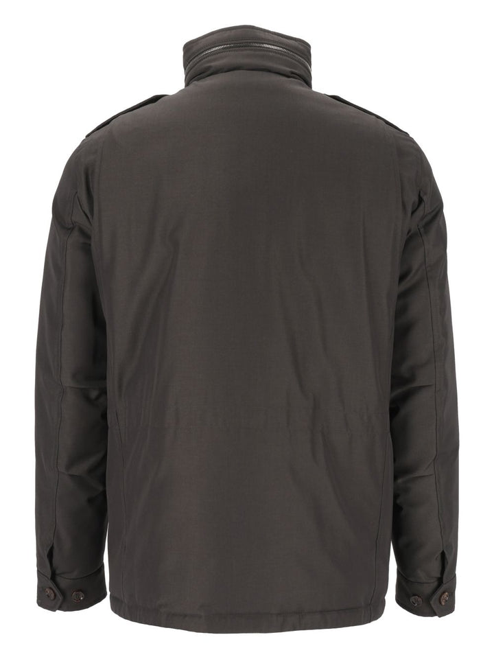Moorer Protti Technical-Fabric Jacket Giacche - Verde | acaa9dbb3f37a6aa26d3db8e81b00d4b7630ca5d