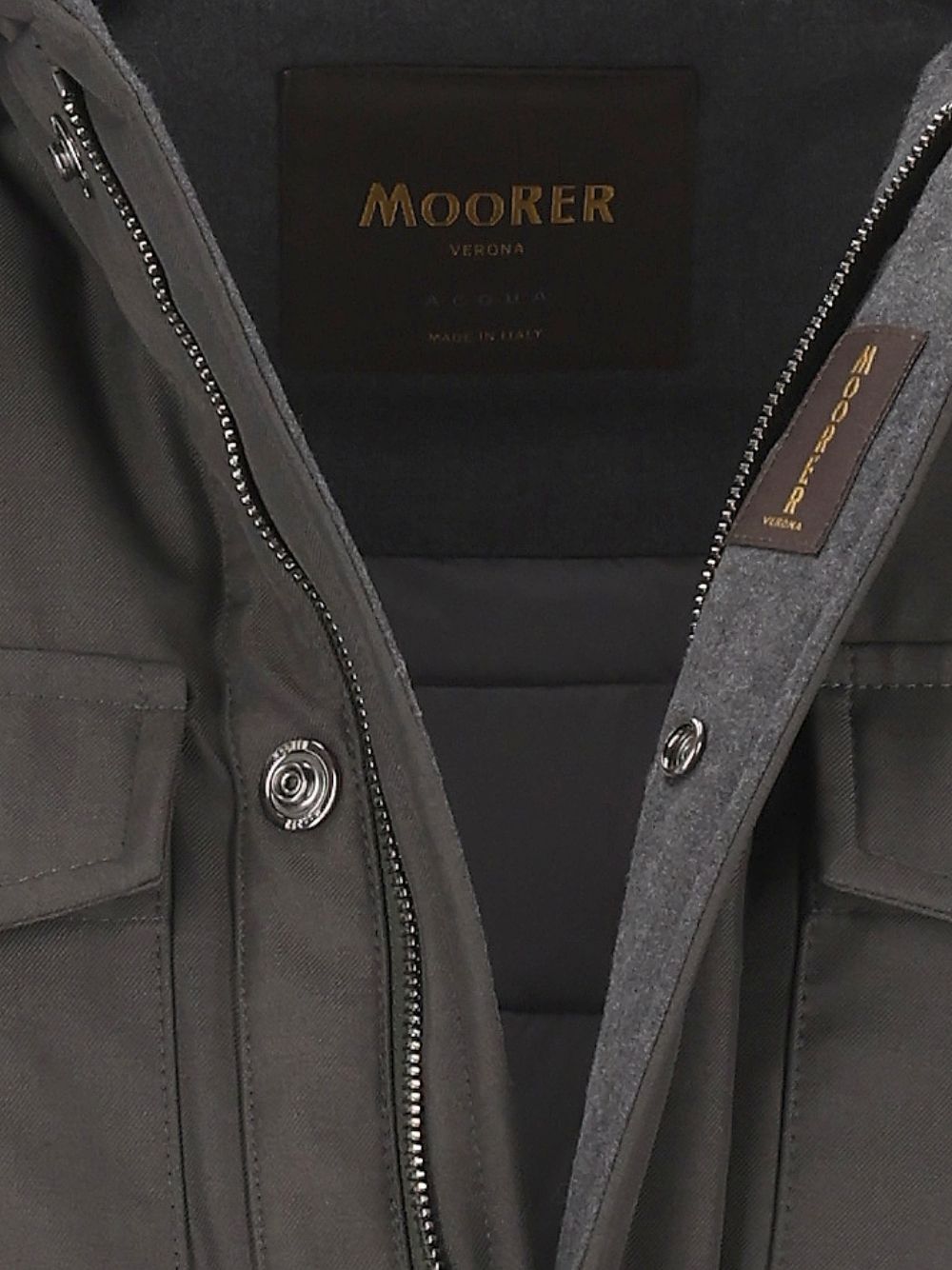 Moorer Protti Technical-Fabric Jacket Giacche - Verde | 662e49a5e59f1d7e8ce1ef4011962e36f2e1ca84