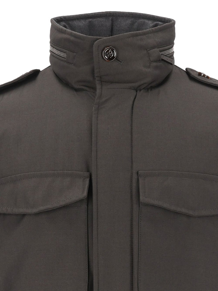 Moorer Protti Technical-Fabric Jacket Giacche - Verde | 5a7ee704f166e70d56923f8448456e519aa87d51