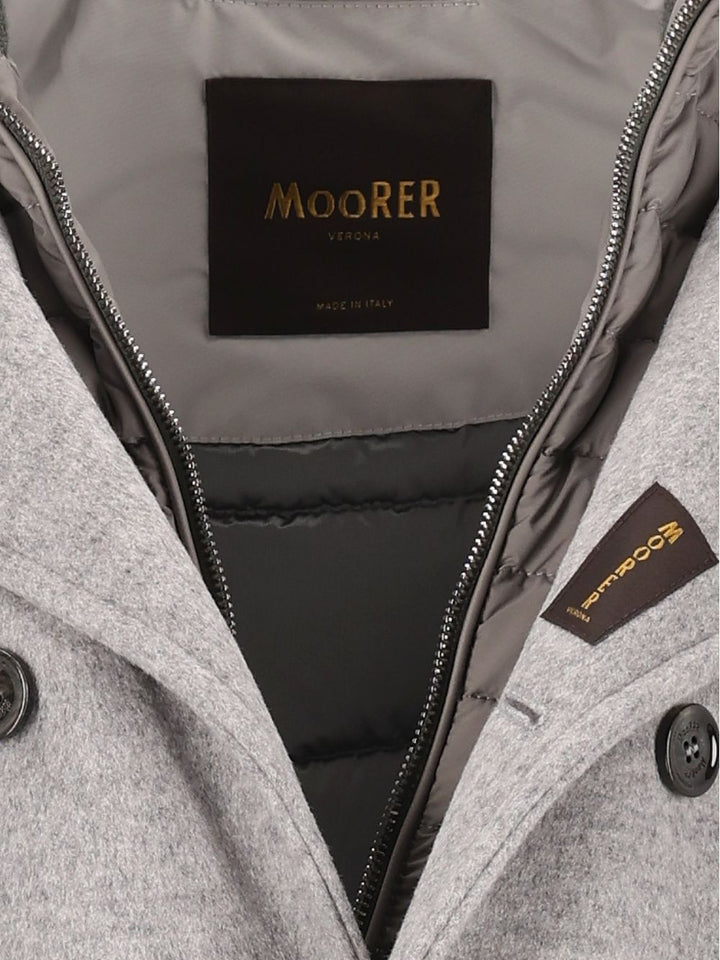 Moorer Bas-Le Giacche - Grey | 3550b9e61e64bf3854257dd2ef1debbba6510985