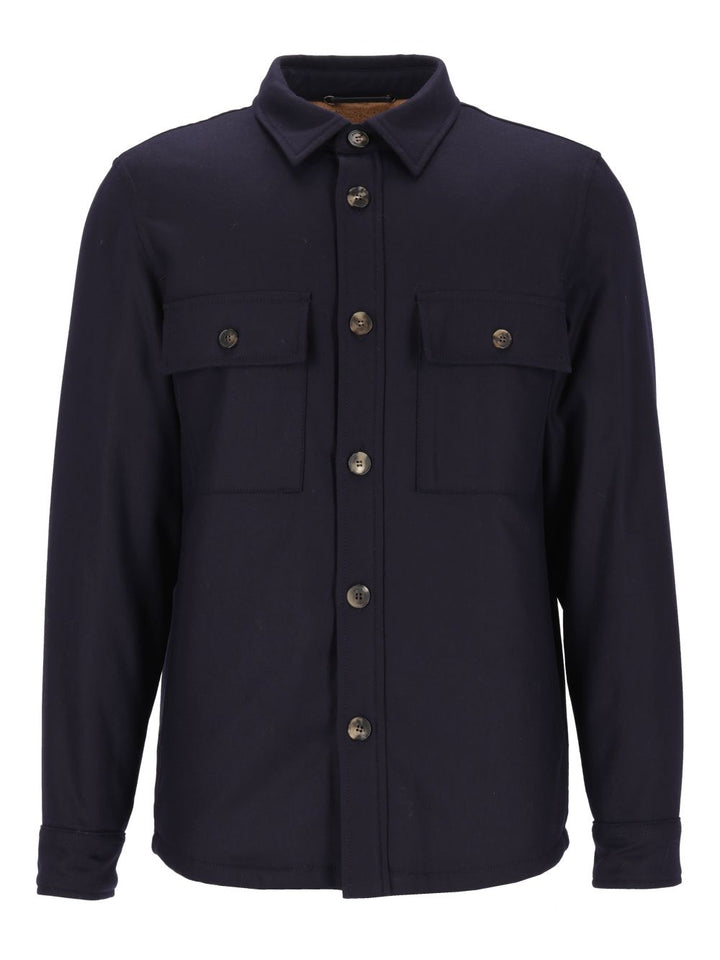 Jacob Cohen Overshirt Jacket Giacche - Blu | 88936f8d61fbee117b9a93e1c54596805c1eab50