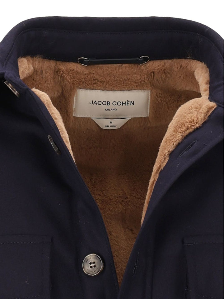 Jacob Cohen Overshirt Jacket Giacche - Blu | fc25fd5ad068525a415a81b91de33f9b7dc38d15