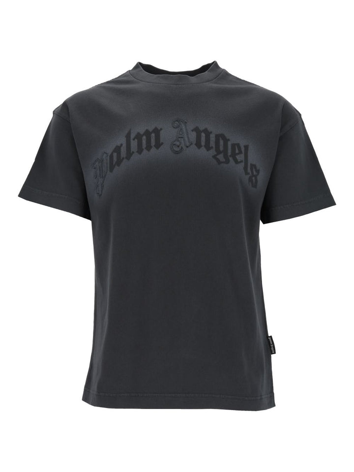 Palm Angels Faded T-shirt Noir