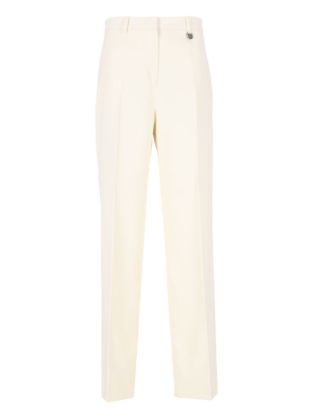 Burberry Pinstriped Wool Tailored Trousers - Bianco | af29abaf6d4da5ac9375d13951934dd3eab4551f