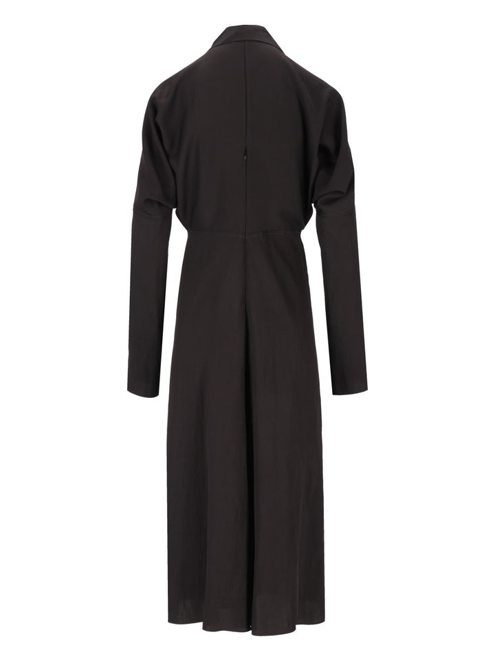 Grifoni Midi Dress Abiti - Nero | 2f14ffc68b16f02ddca3ec06b6e155813d32dfd6