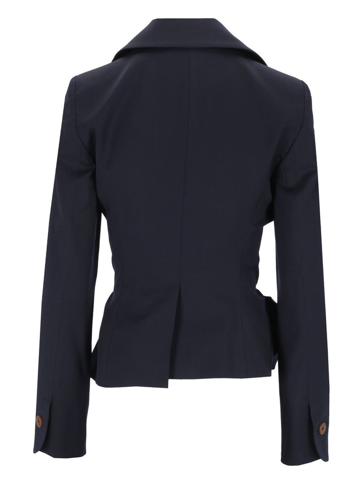 Vivienne Westwood Drunken Tailored Jacket Abiti - Blu | 72aadeda350e0ab5503c41e83f2fedd8034d0c01