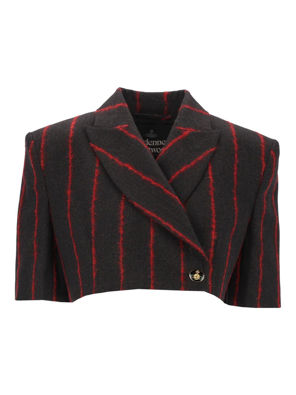Vivienne Westwood Cut Off One Button Jacket Giacche - Multicolor | f2dfd2fc8261ac1d543ea5d3ddc6bfe686b823fc