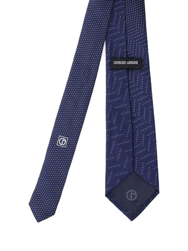 Giorgio Armani Silk Tie Ties And Bow Ties - Blu | a40af326c68e9e3427549c4b2a1452d34768a8d8