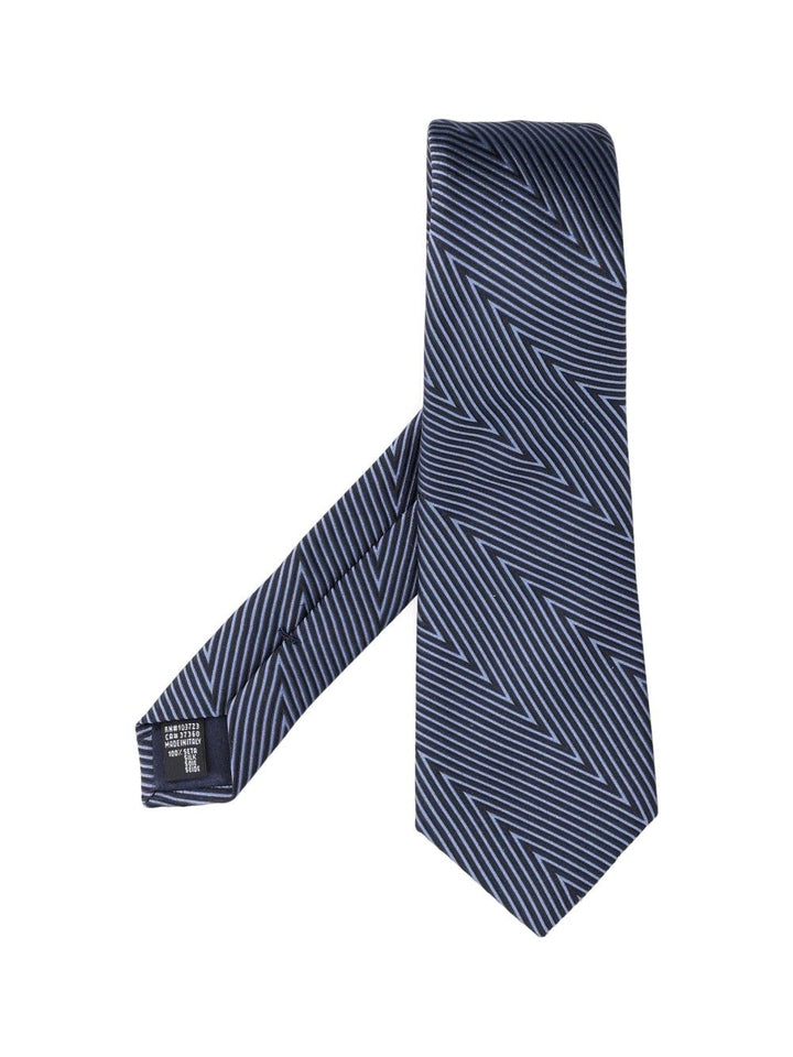 Giorgio Armani Silk Tie Ties And Bow Ties - Blu | 4fd8618d5b8f74548981053583f759467ac76883