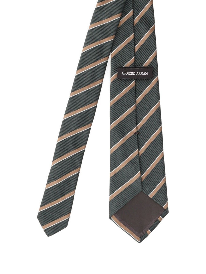Giorgio Armani Silk Tie Ties And Bow Ties - Verde | b4cb1fa7e4258ff1ee7301b11c04d73e65314ec1