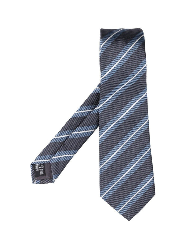 Regimental Tie Grey