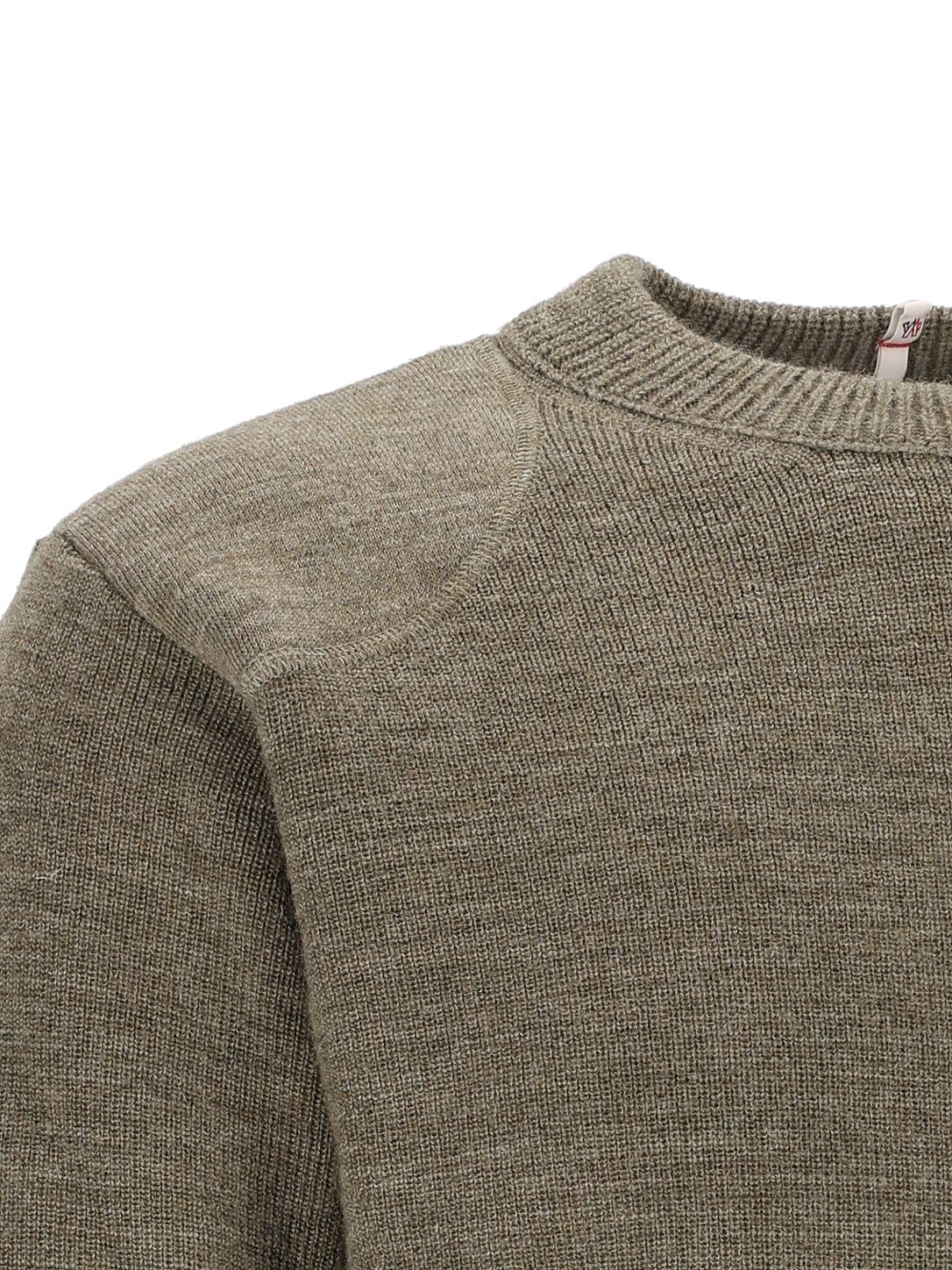 Moncler Grenoble Crew Neck Knitwear Grey