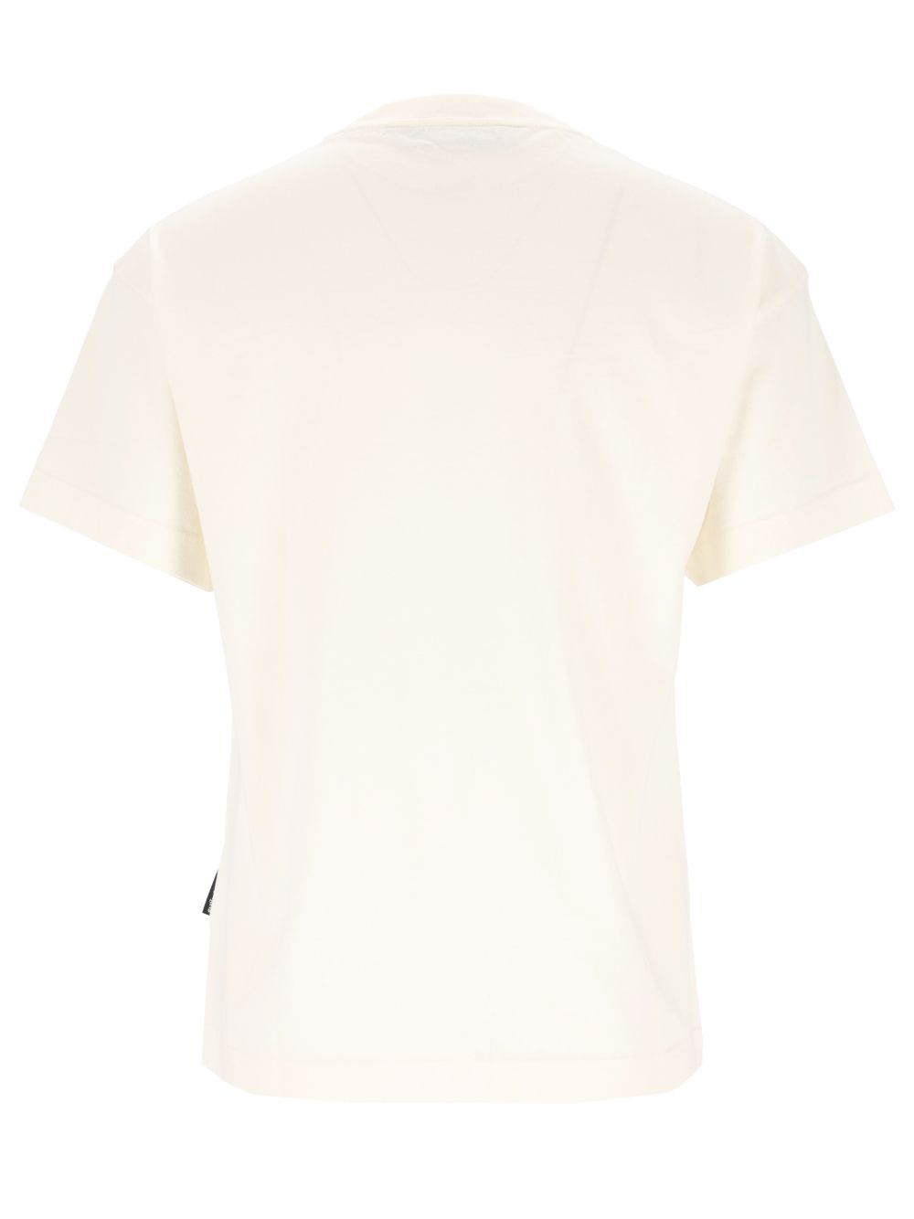 Palm Angels Con Logo Estampado Camiseta Blanco