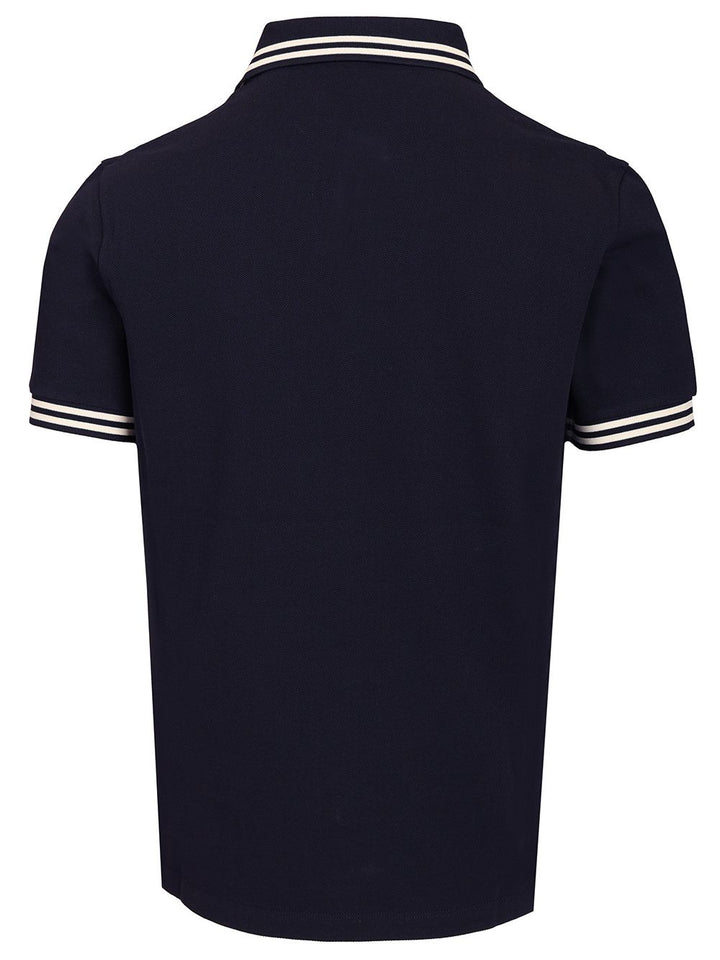 Moncler Piqué Polo shirt - Blu | 707ed9a74f42702ee24e931c4158cd2706329929