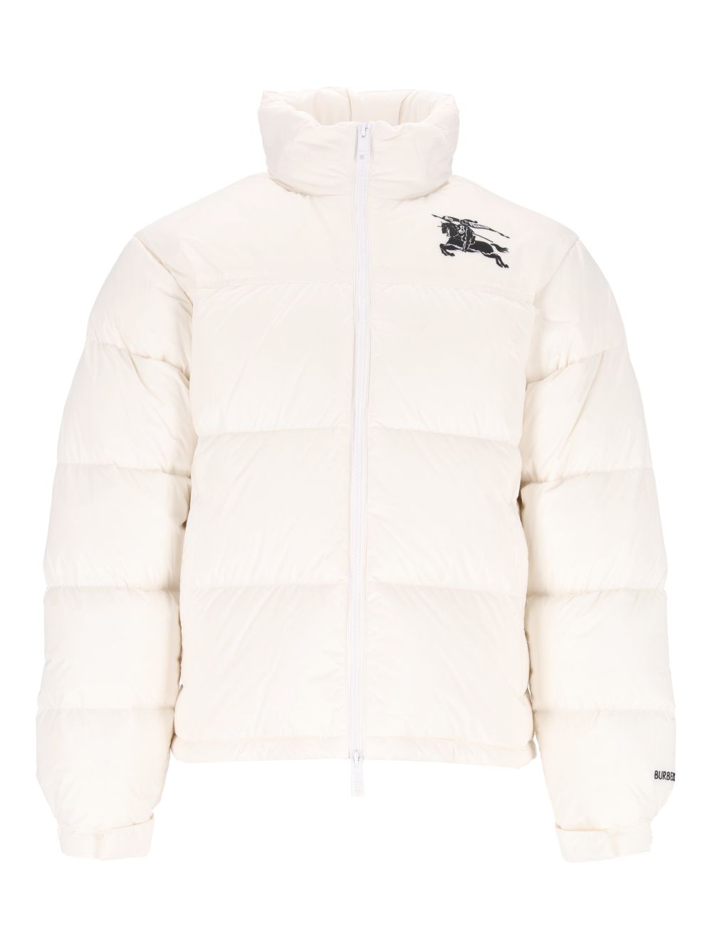 Burberry Highlands Puffer Jacket Coats - Bianco | 2dd10fb362e5a95016b13816ef36bfd334e11b45