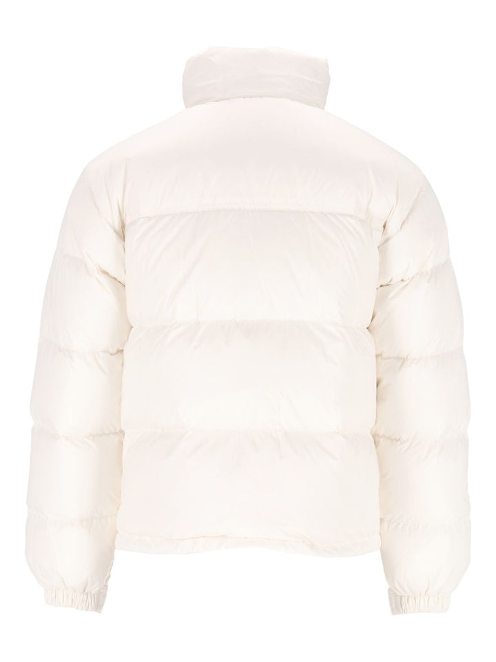 Burberry Highlands Puffer Jacket Coats - Bianco | c43ebee07313634198f36278879b752a88cb3cb4