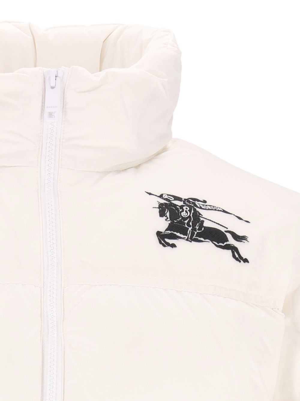 Burberry Highlands Puffer Jacket Coats - Bianco | 6904052e46406c0315742f2de1ba21748b9076e3