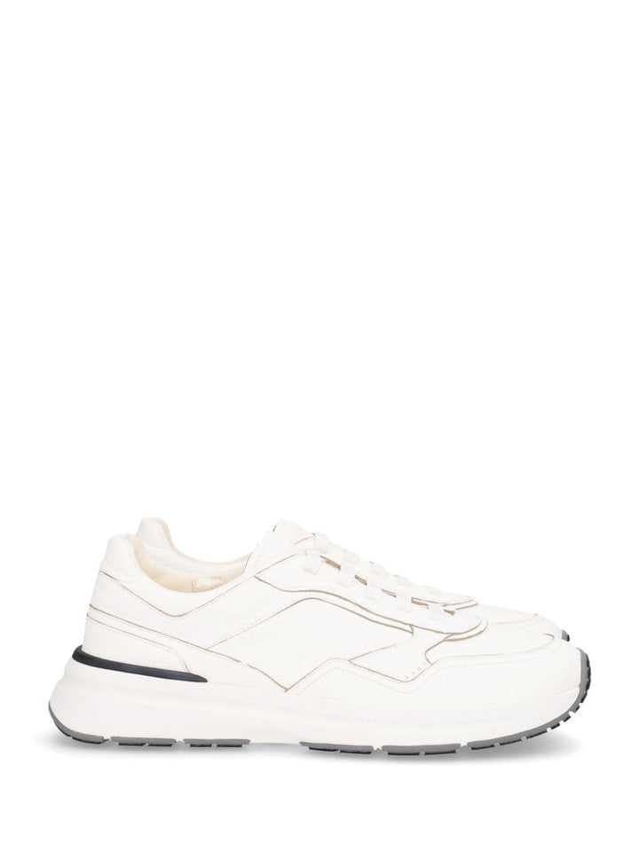 Church's Deerskin Sneakers Blanc