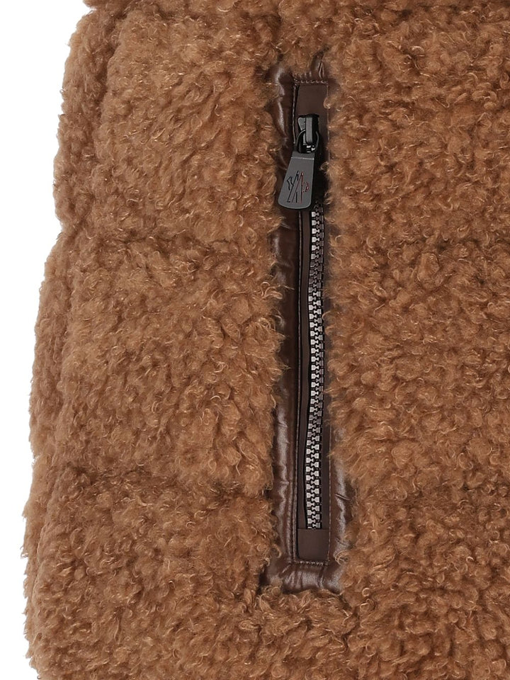 Moncler Grenoble Padded Ski Vest Giacche - Marrone | af6c7097c0a9f78115b96da7265e14bc7d8b177c