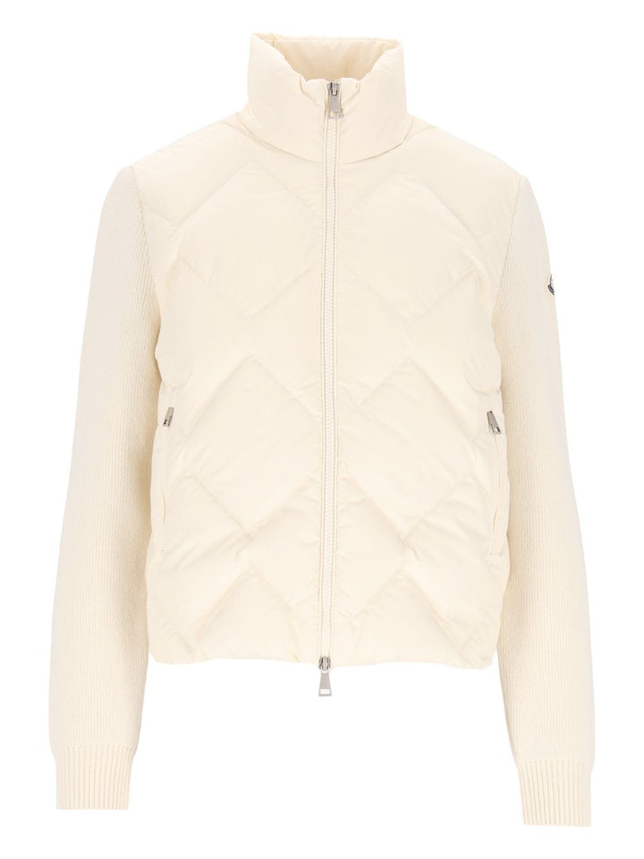 Moncler Cárdigan Punto Blanco