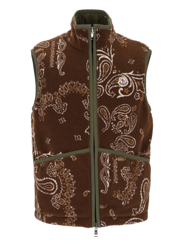 Moncler Reversible Vest Coats - Verde | feb315387f96c9f657d8bda96ecdc7febf1c109f