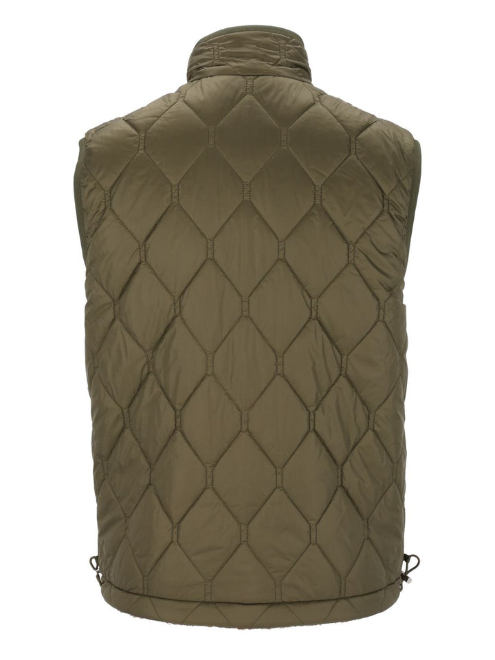 Moncler Reversible Vest Coats - Verde | 21a0b87f8244dc96e2dfa48f2c996fca1f76a397