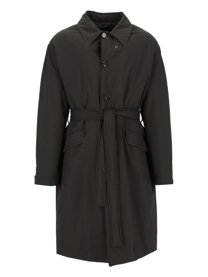 Dolce & Gabbana Waterproof Car Coat Coats - Nero | d3137bfa5c52b42fe72c05908a294b61878080d2