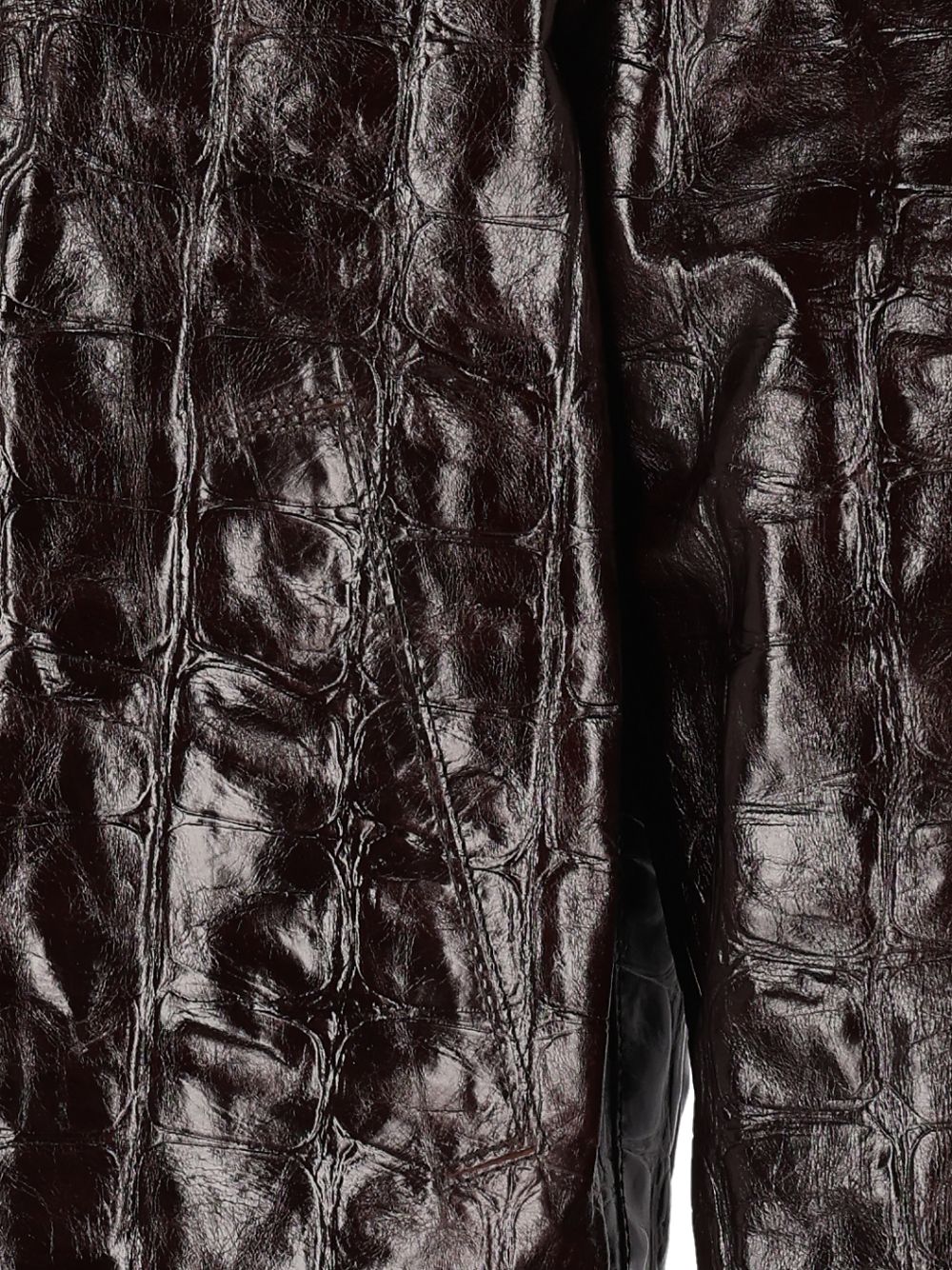 Ami Jacket With Crocodile-Effect Print Giacche - Bordeaux | 10a3da6055a918826ead1c9ebae7a1b6b41353a5