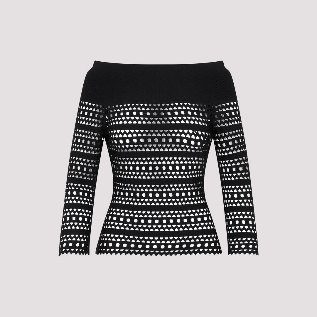 AlaÏA TOP - Nero | 52506f9f4358539805d7cdc26302f55ffe0ecc19