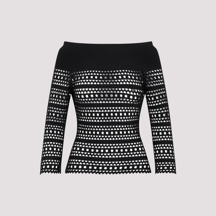 AlaÏA TOP - Nero | 52506f9f4358539805d7cdc26302f55ffe0ecc19