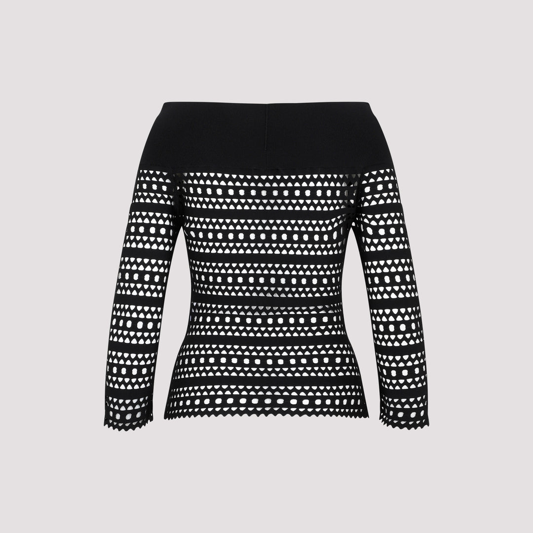 AlaÏA TOP - Nero | 50c685dcf7e4f22fc2c244bbfb1ec0033f343e91