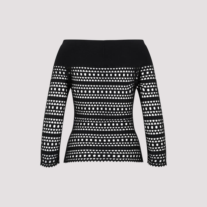 AlaÏA TOP - Nero | 50c685dcf7e4f22fc2c244bbfb1ec0033f343e91