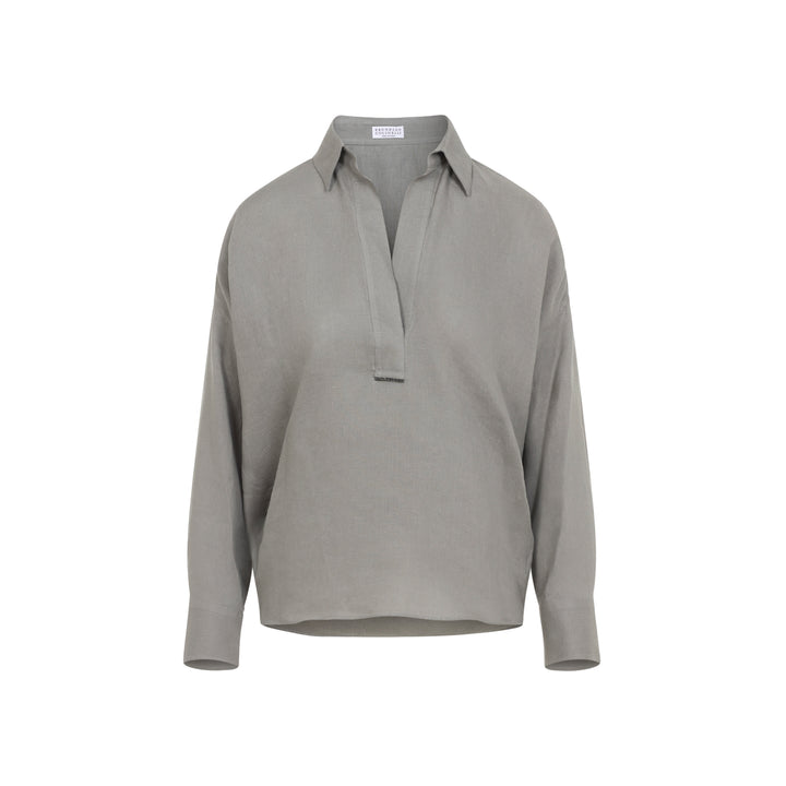 Brunello Cucinelli Blouse - Verde | 513008bb7a696c803c914cd255e288c414afdaab