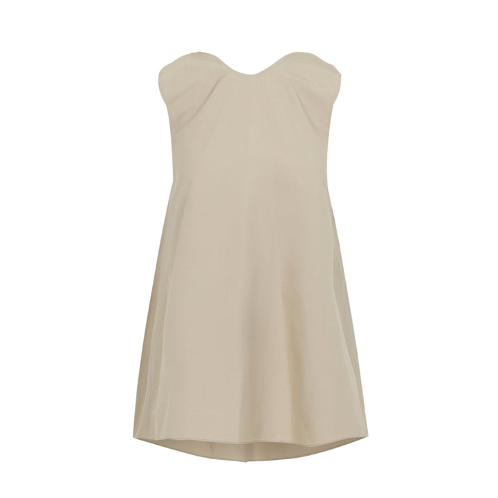 Carven Top - Nude & Neutrals | e8a34687f27d8e64b47bc6e3d7ed8fd48ed3f451
