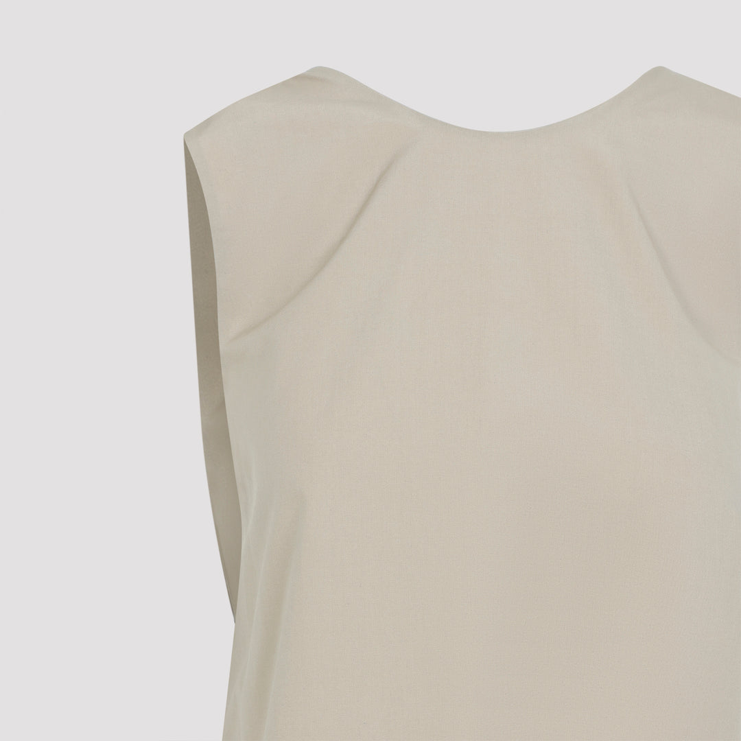 Carven Top - Nude & Neutrals | d3e7bab80d94fd8fa45214a4c602ce7663b05713