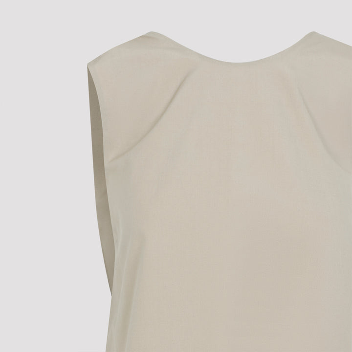 Carven Top - Nude & Neutrals | d3e7bab80d94fd8fa45214a4c602ce7663b05713