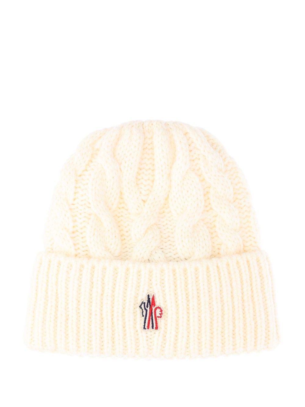 Moncler Grenoble Wool-Blend Hat Cappelli - Bianco | 4c48de70df6ba964e97a919a64ce6187b8a4f586