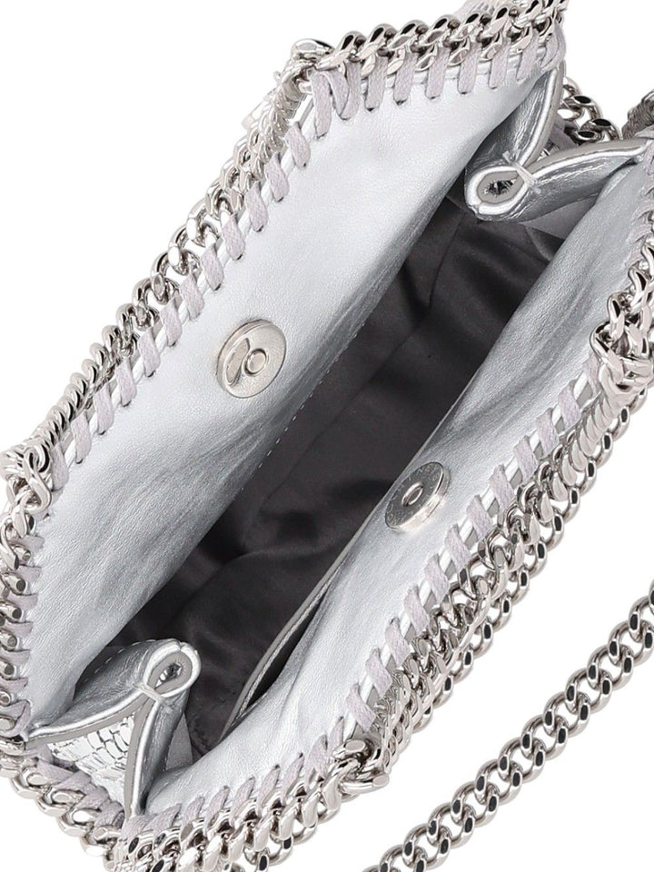 Stella McCartney Falabella Crossbody Bags Silver
