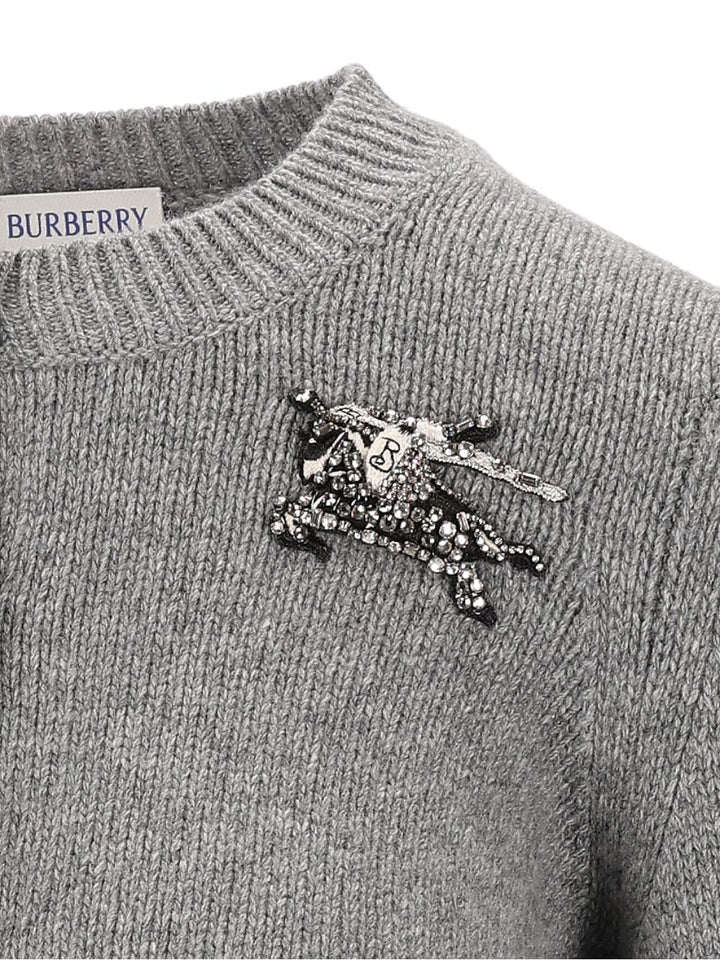 Burberry Ekd Cardigan Knitwear - Grey | 45fbf69d5f7e30a1b8482c7d2e543498416cf351