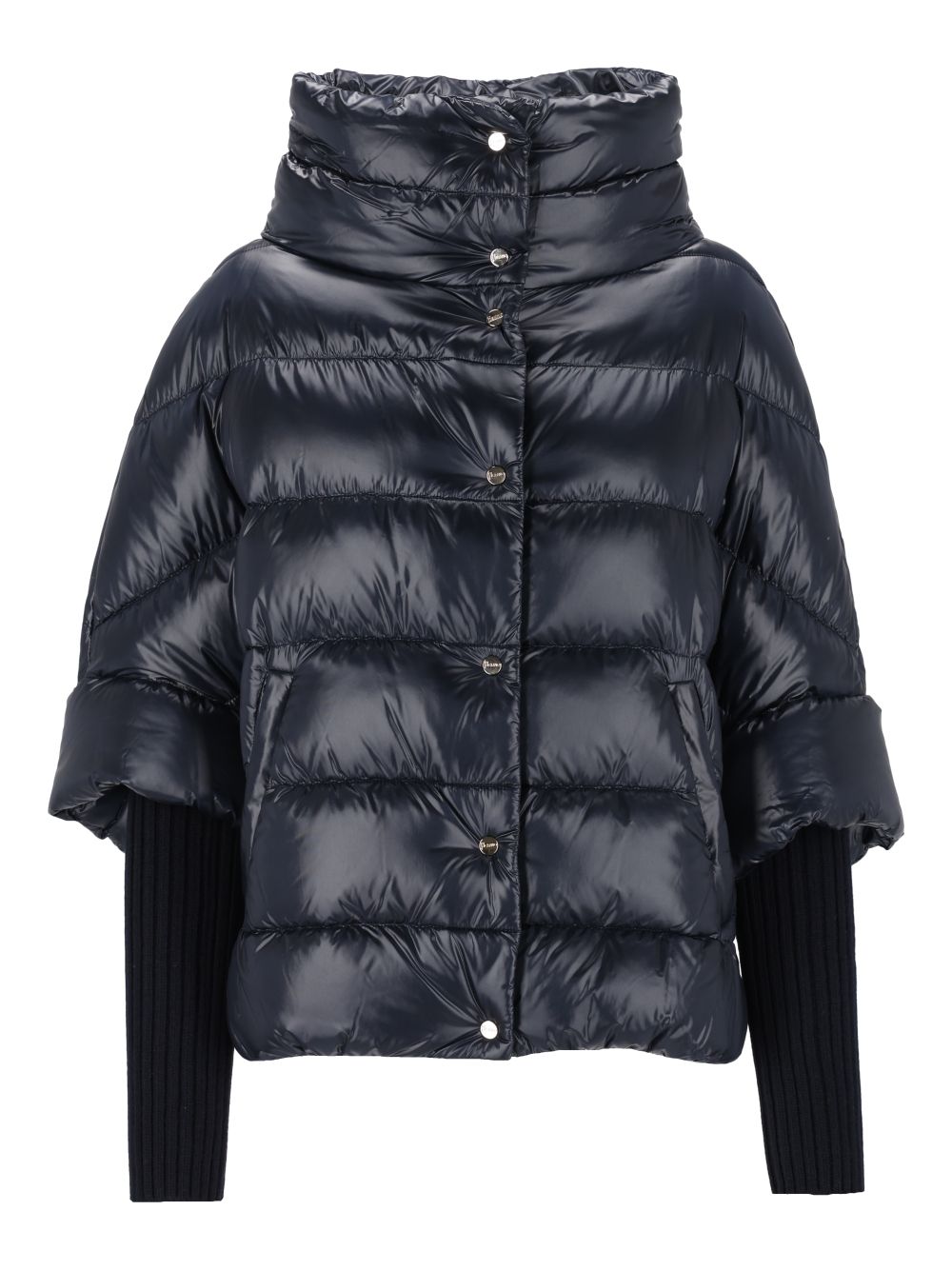 Herno Ultralight Nylon Cape Coats - Nero | 2e4670925f85a96faa0f22026f2165c8d24fdf3e