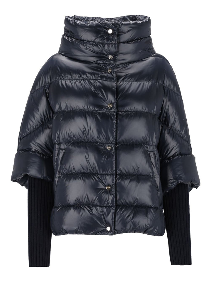Herno Ultralight Nylon Cape Coats - Nero | 2e4670925f85a96faa0f22026f2165c8d24fdf3e