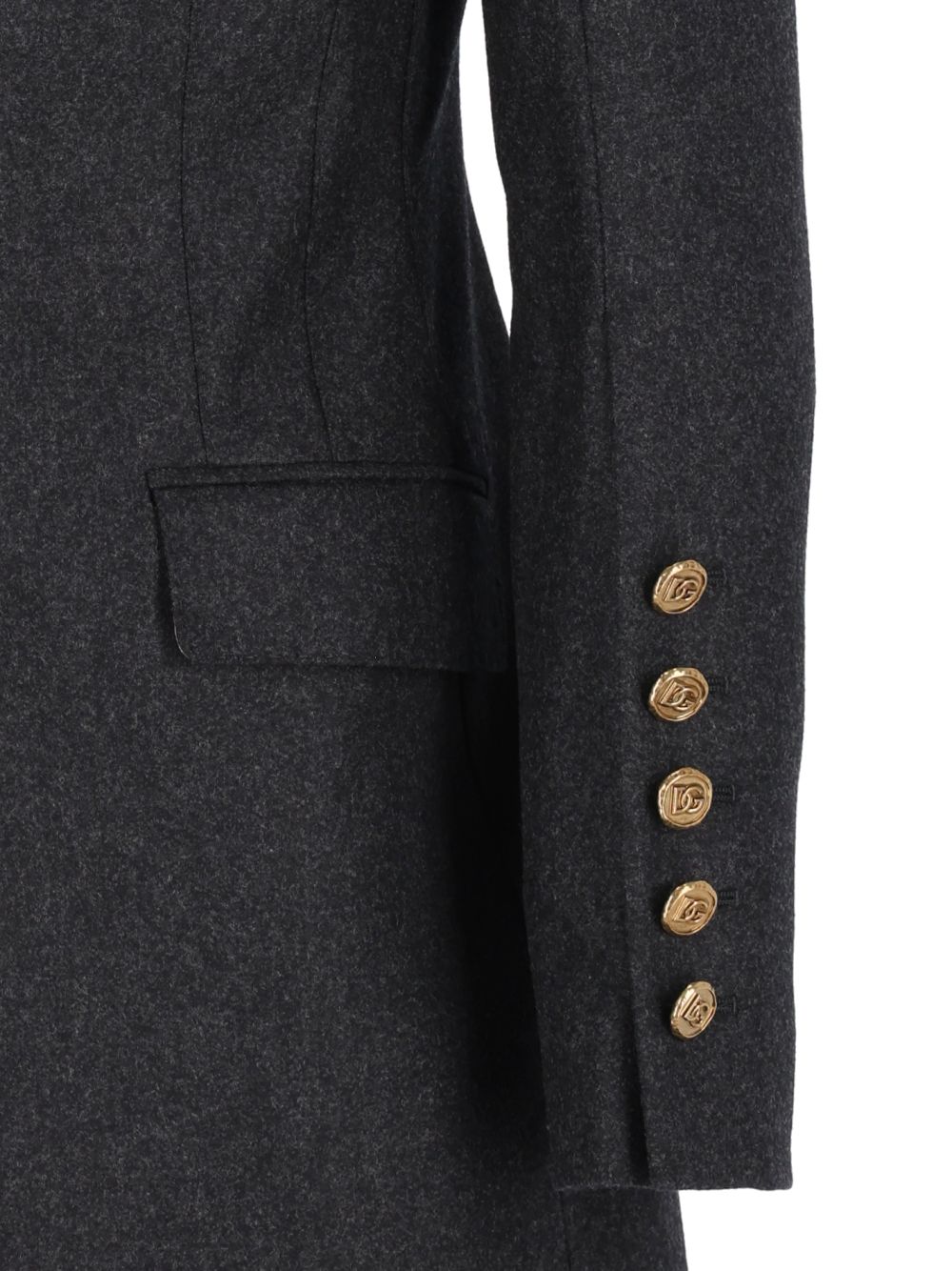 Dolce & Gabbana Turlington Single-Breasted Jacket Giacche - Nero | 1048f4c8884191d563089820997ba245762fc7cb