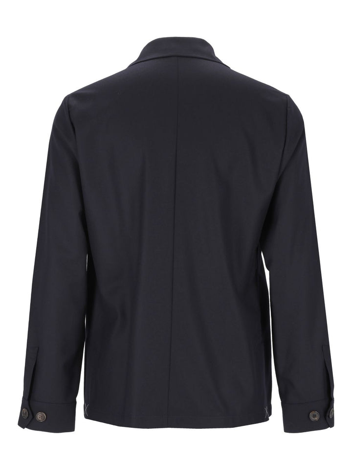 Corneliani Overshirt Jacket Giacche - Blu | eceae5ffdf0c870c931334ece0862c8225806a08