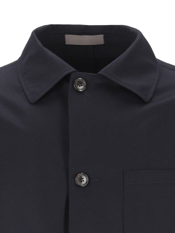 Corneliani Overshirt Jacket Giacche - Blu | 0d117ece439effe3b8c6f7cfda00dc62ba17a4a5