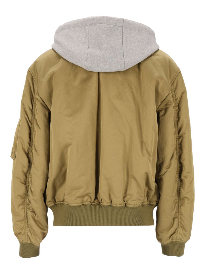 Loewe Technical Fabric Bomber Jacket Giacche - Verde | 54a4c865c1e7aa90c8de4df0bd950d7805a452e3