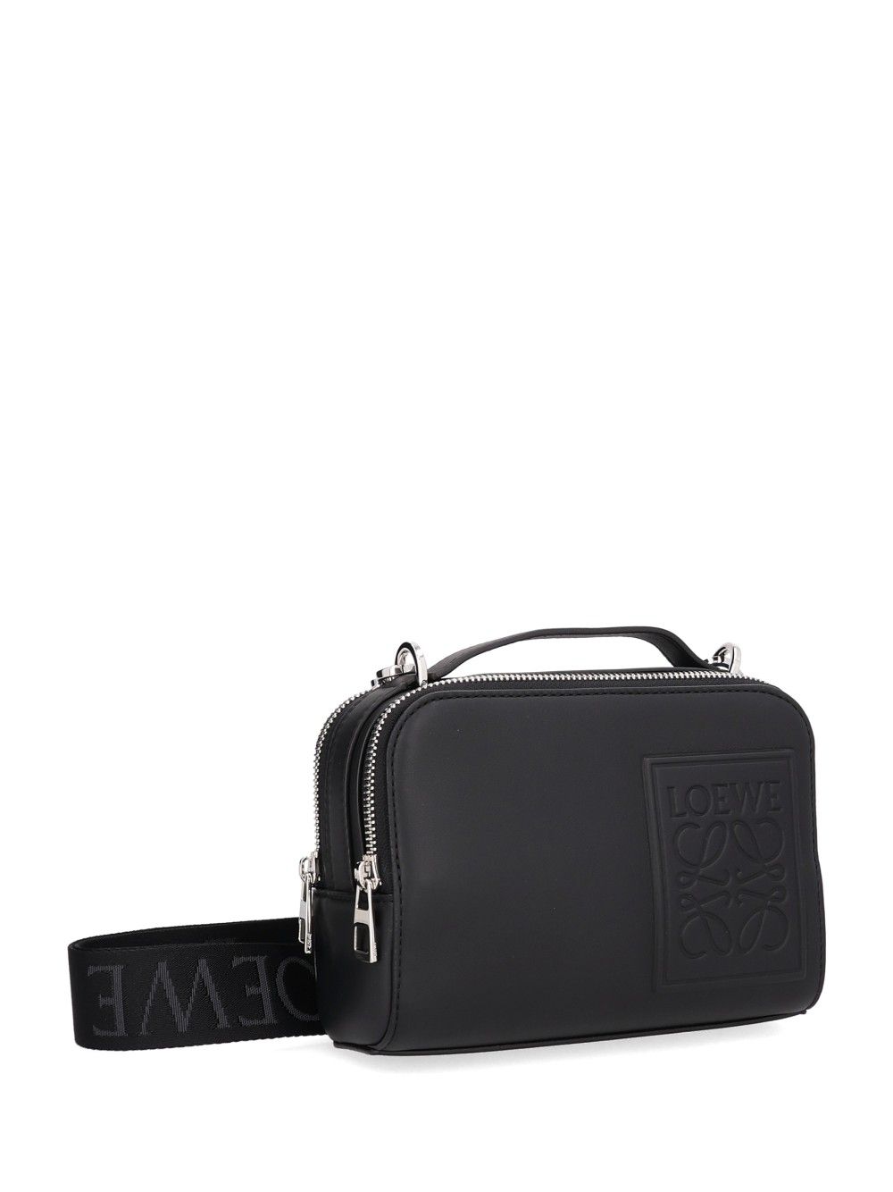 Loewe Mini Camera Crossbody Bag Crossbody Bags - Nero | 9902e0caccb1136a5284ba29dcb3ef91578de025